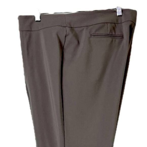 Nine Eight Dress Pants Career Trousers Mid Rise Taupe Women’s Plus Size 16 - Picture 5 of 8